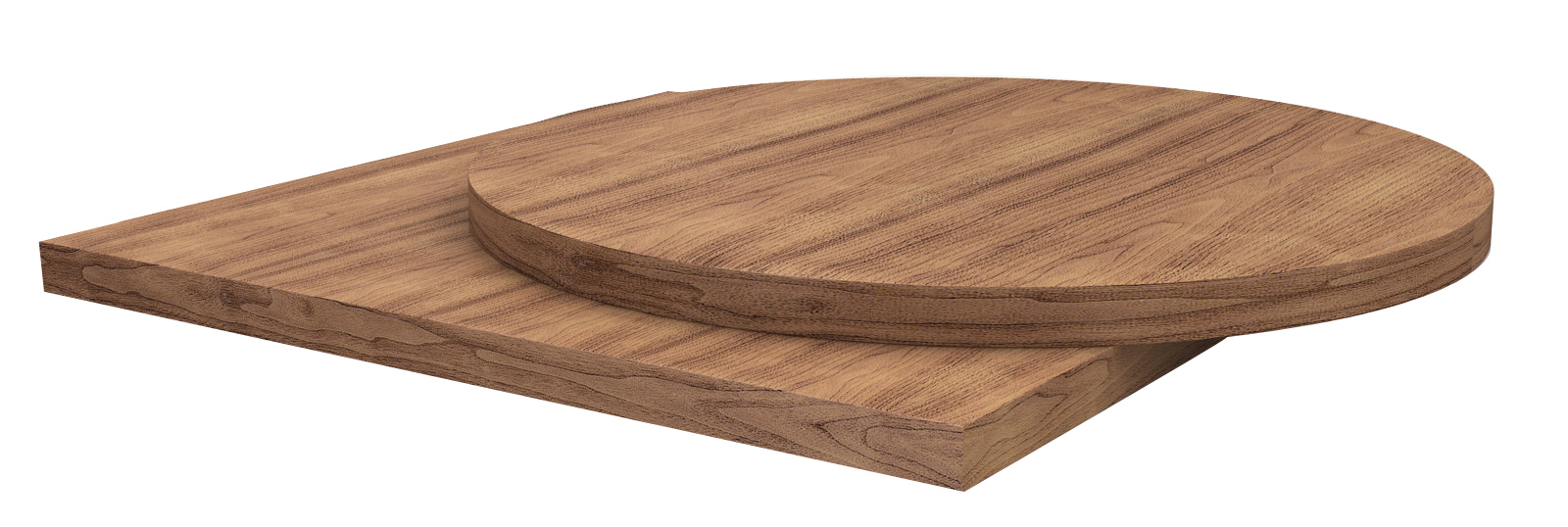 Столешница шпонированная 40 мм. (Прямоугольная) - фото Столешница шпонированная 40 мм. (Прямоугольная)